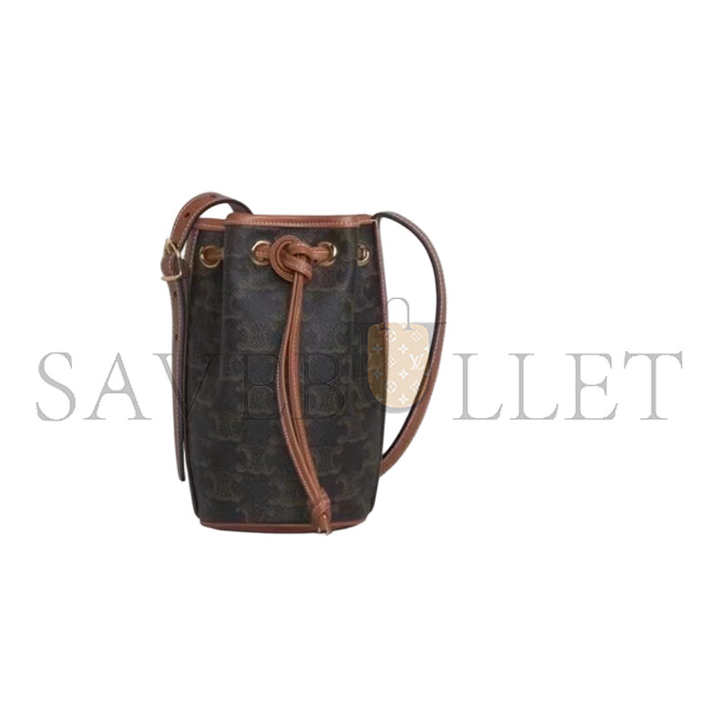 CELINE SMALL DRAWSTRING BAG (20*17*9cm)